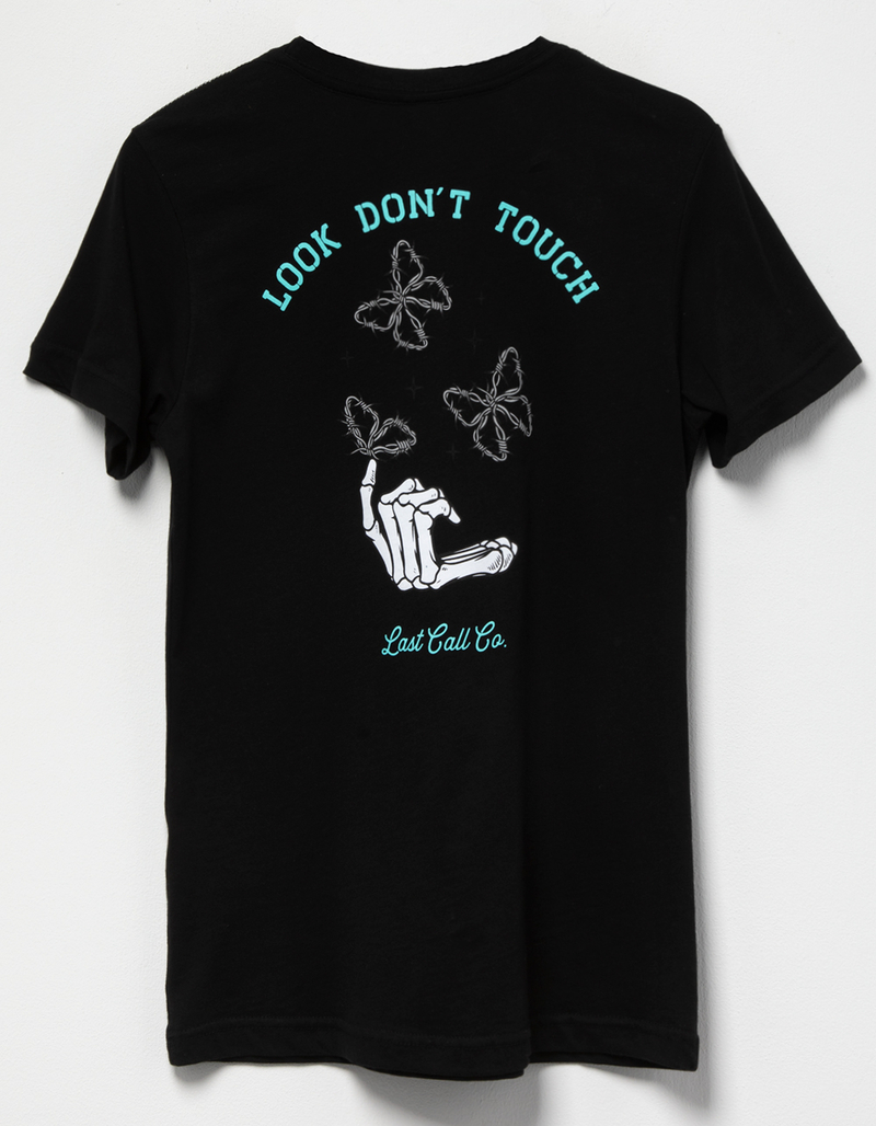 LAST CALL CO. Look Don't Touch Womens Tee image number 4
