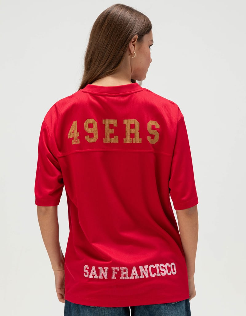THE WILD COLLECTIVE San Francisco 49ers Womens Jersey image number 1