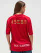 THE WILD COLLECTIVE San Francisco 49ers Womens Jersey image number 2