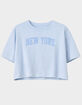 PRINCE PETER New York Varsity Womens Crop Tee image number 2