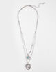FULL TILT Layered Cross/Heart Western Necklace image number 1