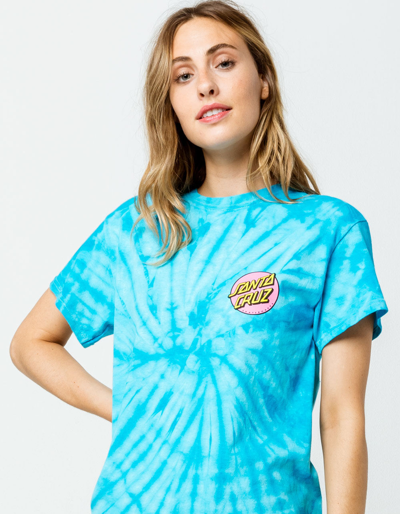 SANTA CRUZ Other Dot Tie Dye Womens Tee image number 1