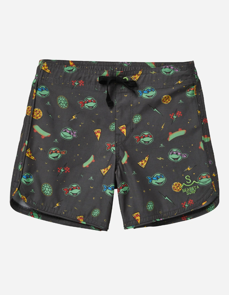 SEAESTA SURF x Teenage Mutant Ninja Turtles&reg; Turtle Power Boys Boardshorts image number 0