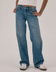 RSQ Girls Low Rise Wide Leg Jeans image number 2