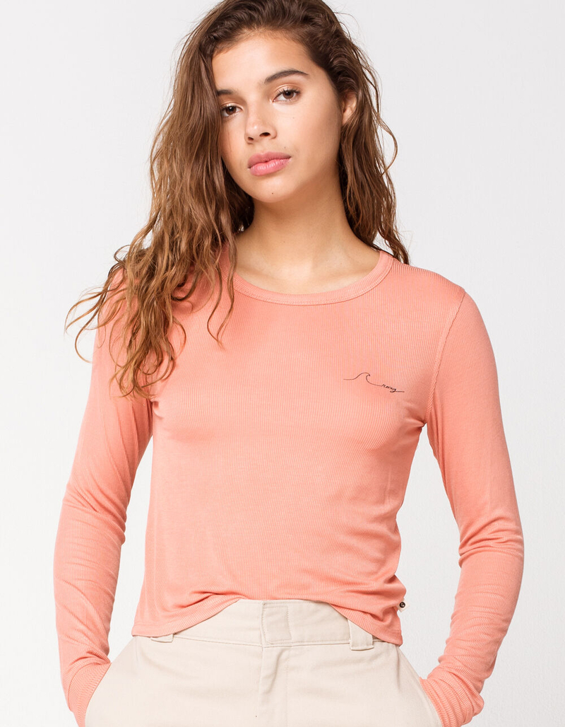 ROXY Frozen Day Womens Ribbed Tee image number 1