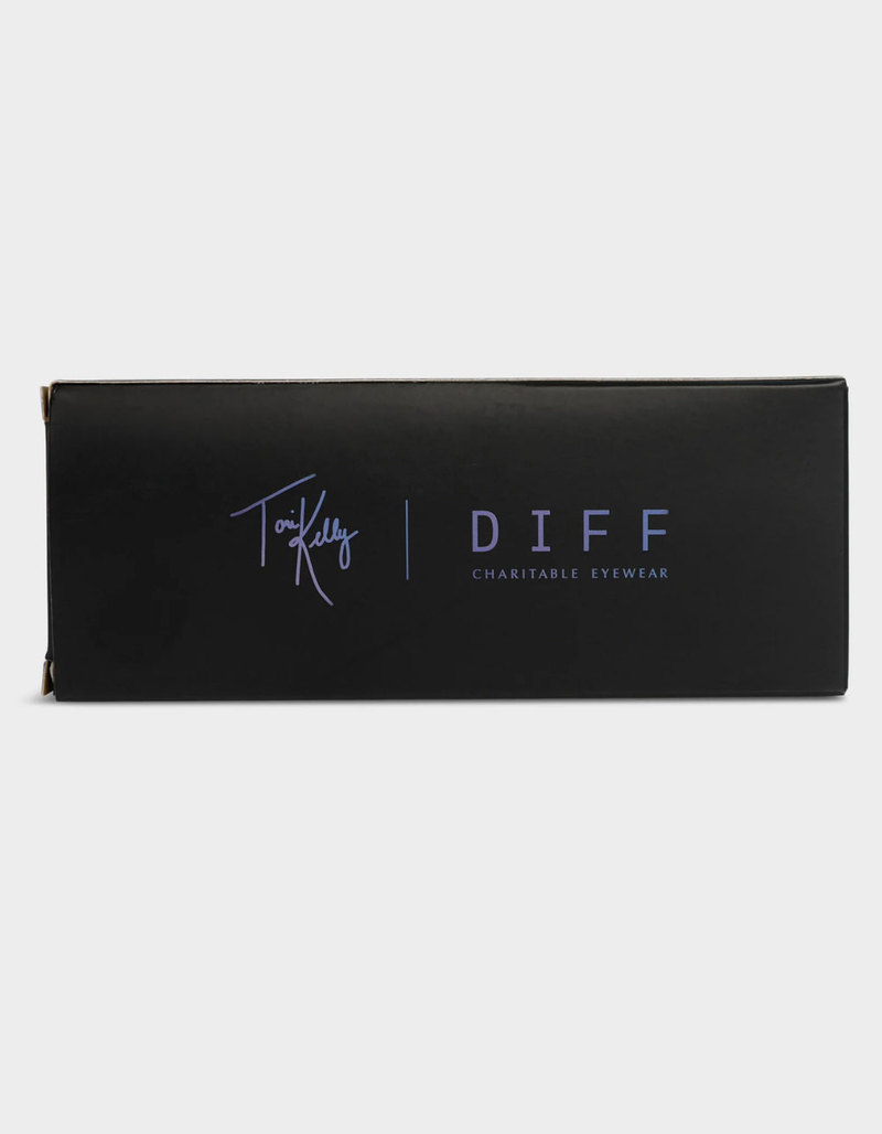 DIFF EYEWEAR Tori Kelly Futuristic Lover Champagne Sunglasses image number 5