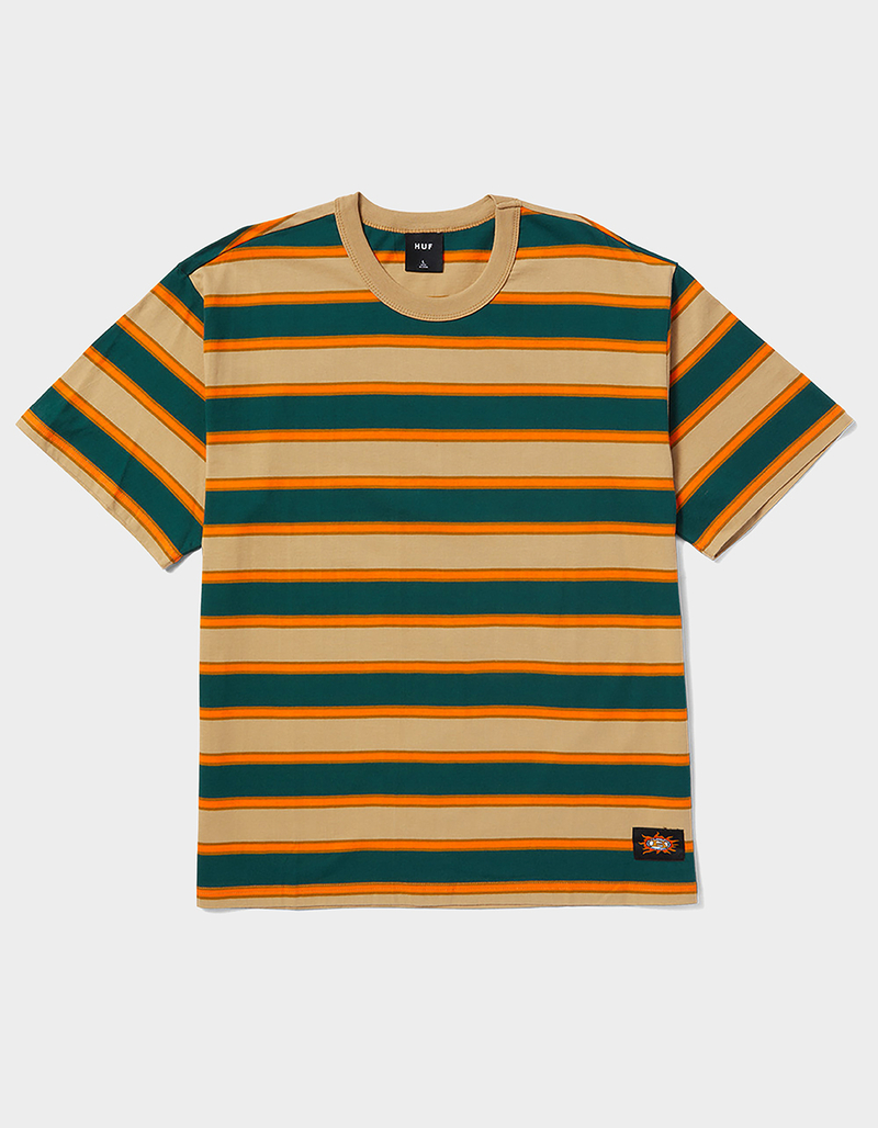 HUF Terrace Mens Stripe Tee image number 0