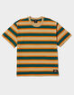 HUF Terrace Mens Stripe Tee image number 1