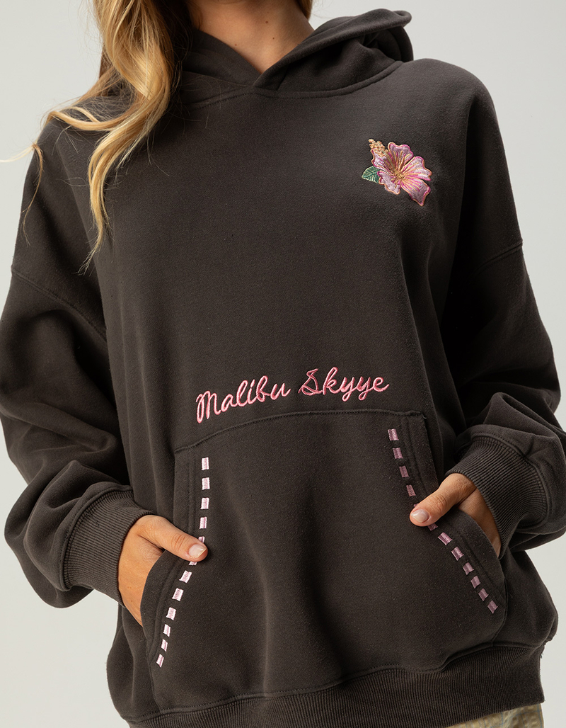 MALIBU SKYYE Tropical Womens Hoodie image number 3