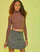 FULL TILT Argyle Buckle Womens Mini Skirt image number 1