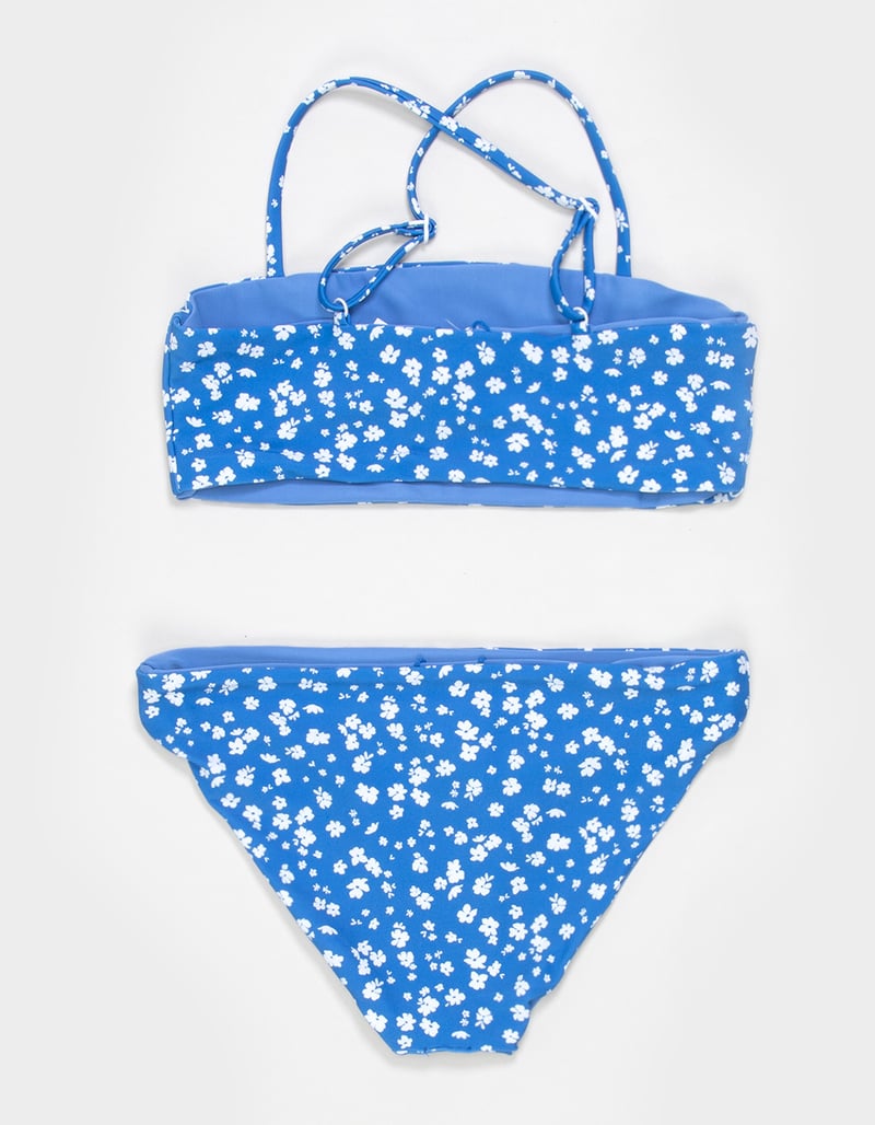 RIP CURL Sunshine Girls Reversible Bralette Bikini Set image number 3