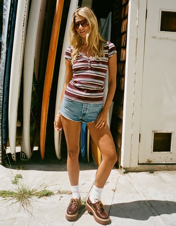 LEVI'S 501 Womens Micro Shorts - Off The Dx Primary Image