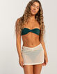 DAMSEL Crochet Womens Cover-Up Skirt image number 5