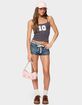 EDIKTED 10 Floral Lacey Patch Tank Top image number 5