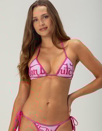 VON DUTCH Triangle Bikini Top Primary Image