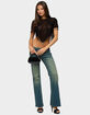 EDIKTED Yanna Beaded Fringe Poncho Top image number 5