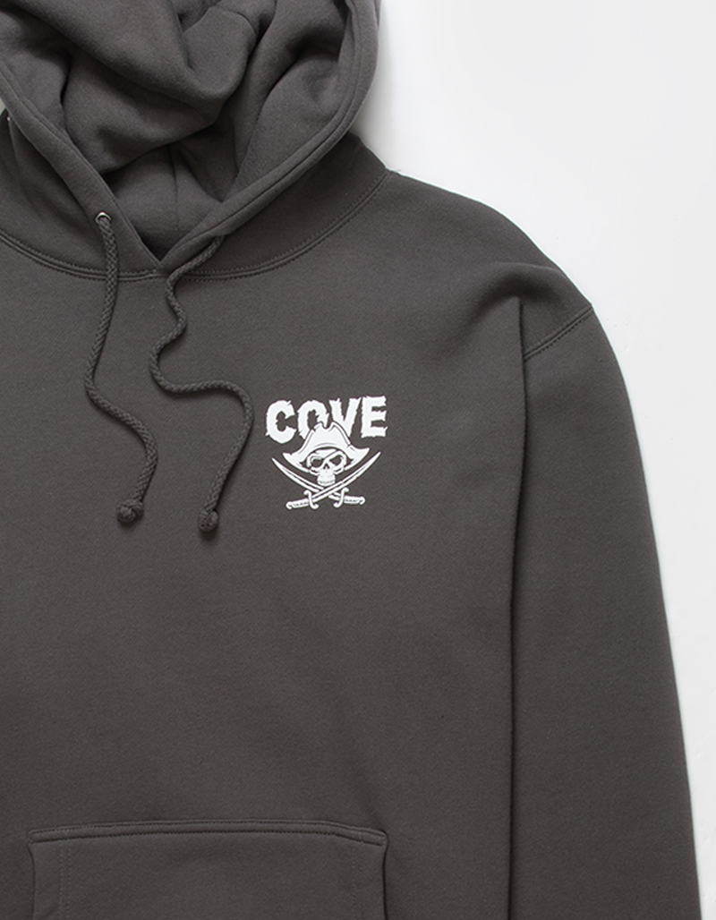 COVE SURF CO. Jolly Roger Mens Hoodie CHARCOAL Tillys