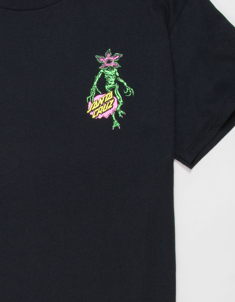 SANTA CRUZ x Stranger Things Demogorgon Dot Boys Tee image number 3
