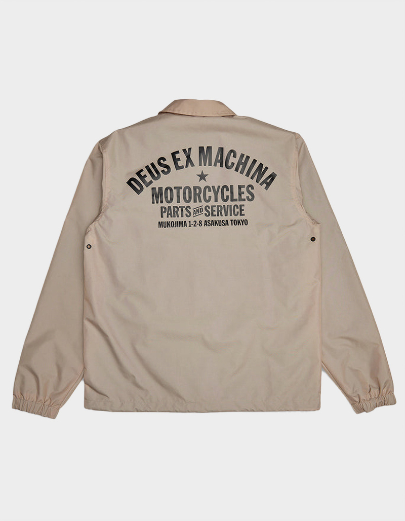 DEUS EX MACHINA Tokyo Mens Coach Jacket - KHAKI | Tillys
