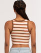 RSQ Stripe Womens Muscle Tank Top image number 3