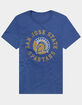 SAN JOSE STATE UNIVERSITY Classic Retro Stamp Mens Short Sleeve Tee image number 1