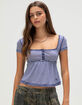 BDG Urban Outfitters Brittney Womens Babydoll Top image number 1