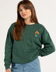 BRIXTON Only Good Vibes Womens Crewneck Sweatshirt image number 1