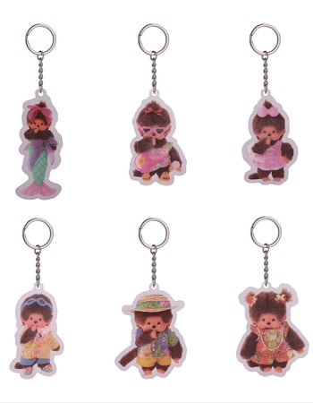 MONCHHICHI Summer Series Keychain Blind Box Alternative Image
