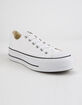 CONVERSE Chuck Taylor All Star Lift White Womens Low Top Shoes image number 2
