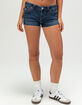 TRUE RELIGION Joey 'I Love True Religion' Womens Low Rise Shorts image number 4