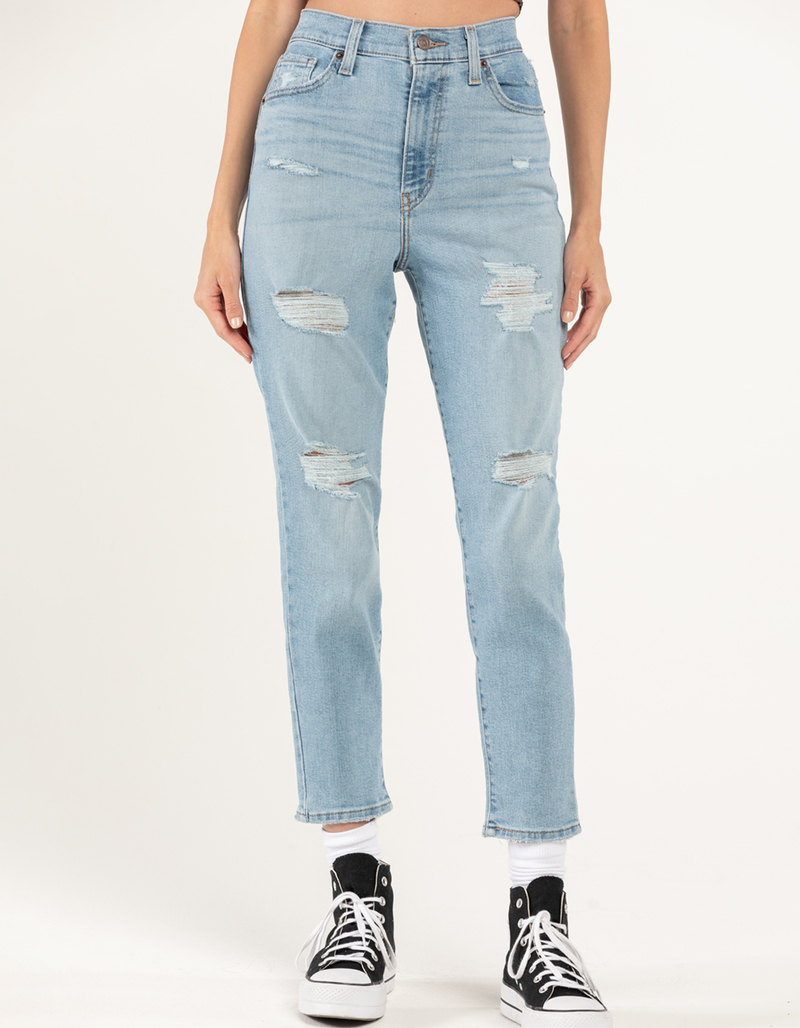 LEVI'S Womens High Waisted Mom Jeans image number 1