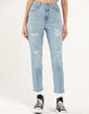 LEVI'S Womens High Waisted Mom Jeans image number 2