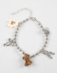 FULL TILT Bear/Bow/Ballet Charm Bracelet image number 2