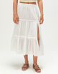 NECTAR CLOTHING Womens Eyelet Midi Skirt image number 2