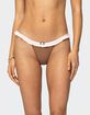 EDIKTED Kellie Ruffled Bikini Bottoms image number 1