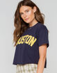 FULL TILT Houston Womens Crop Tee image number 2