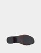 AZALEA WANG Epsilon Genuine Suede Womens Flatform Sandals image number 5