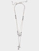 FULL TILT Layered Cross/Rhinestone Necklace image number 1