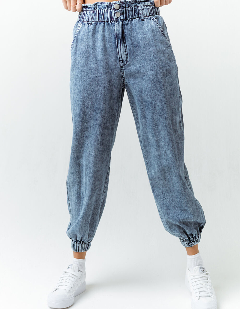 RSQ Acid Wash Womens Jogger Pants image number 1