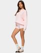 EDIKTED Lorie Ribbed Knit Shorts image number 4