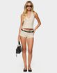 EDIKTED Twyla Polka Dot Halter Top image number 5