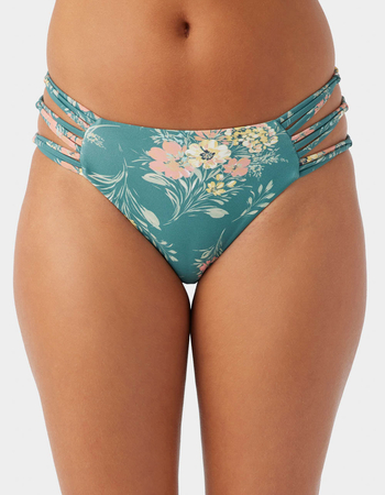 O'NEILL Naya Floral Boulders Mid-Rise Full Bikini Bottoms Primary Image