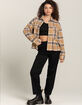 BRIXTON Bowery Womens Long Sleeve Crop Flannel image number 5