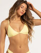 RIP CURL Premium Surf Rib Fixed Triangle Bikini Top image number 4