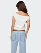 EDIKTED Michaela Off Shoulder Knit Top image number 4