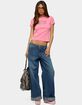 EDIKTED UK Girl Rhinestone Tee image number 5