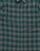 VSTR Check Yoself Green Mens Flannel Shirt image number 2