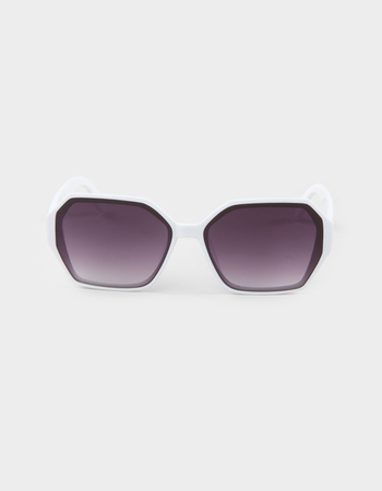 RSQ Oversized Geometric Sunglasses Alternative Image