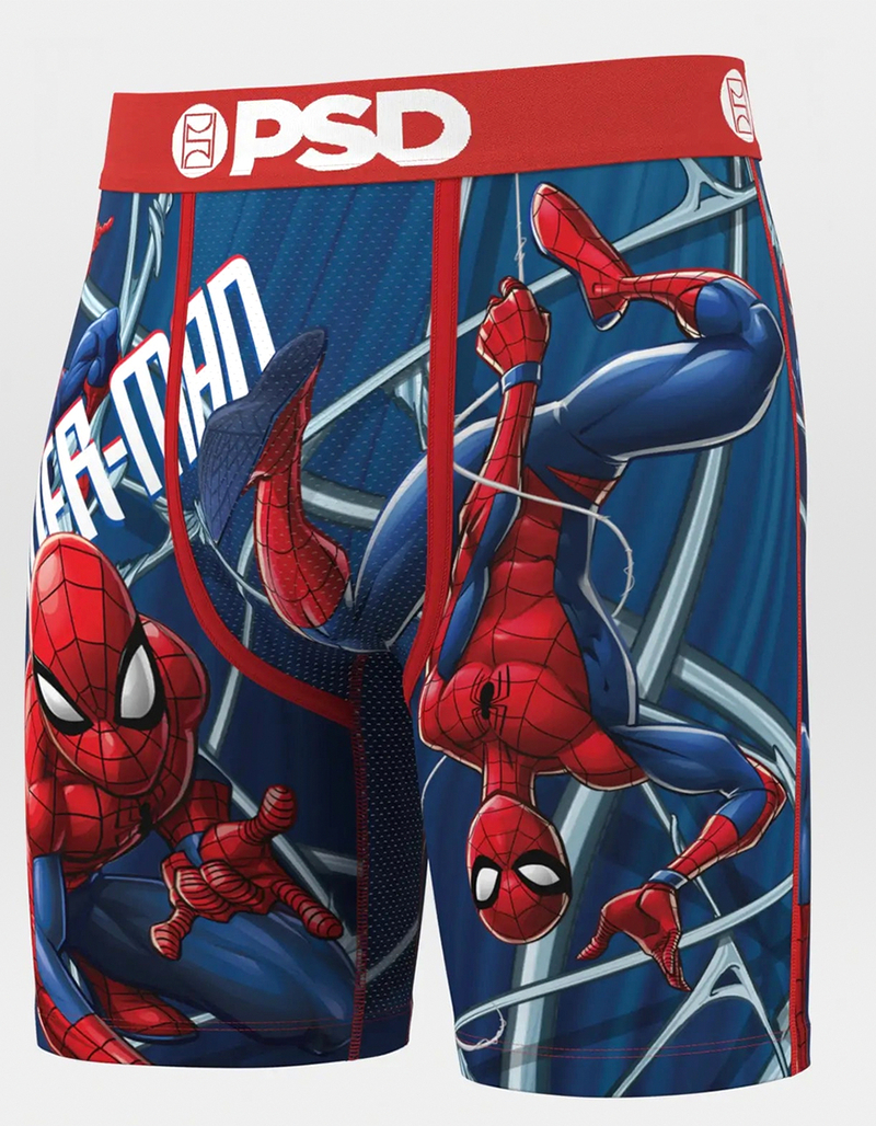 PSD x Marvel Spider-Man Webbed Up Mens Boxer Briefs image number 1