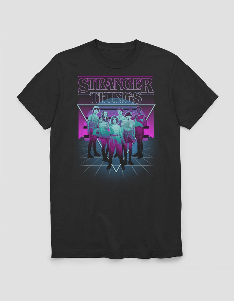 STRANGER THINGS Neon Group Unisex Tee image number 0